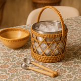 Balde de Gelo com Pegador Sam Rattan - 20x23cm
