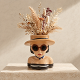 VASO MULHER CERÂMICA NUDE - 0,21CM