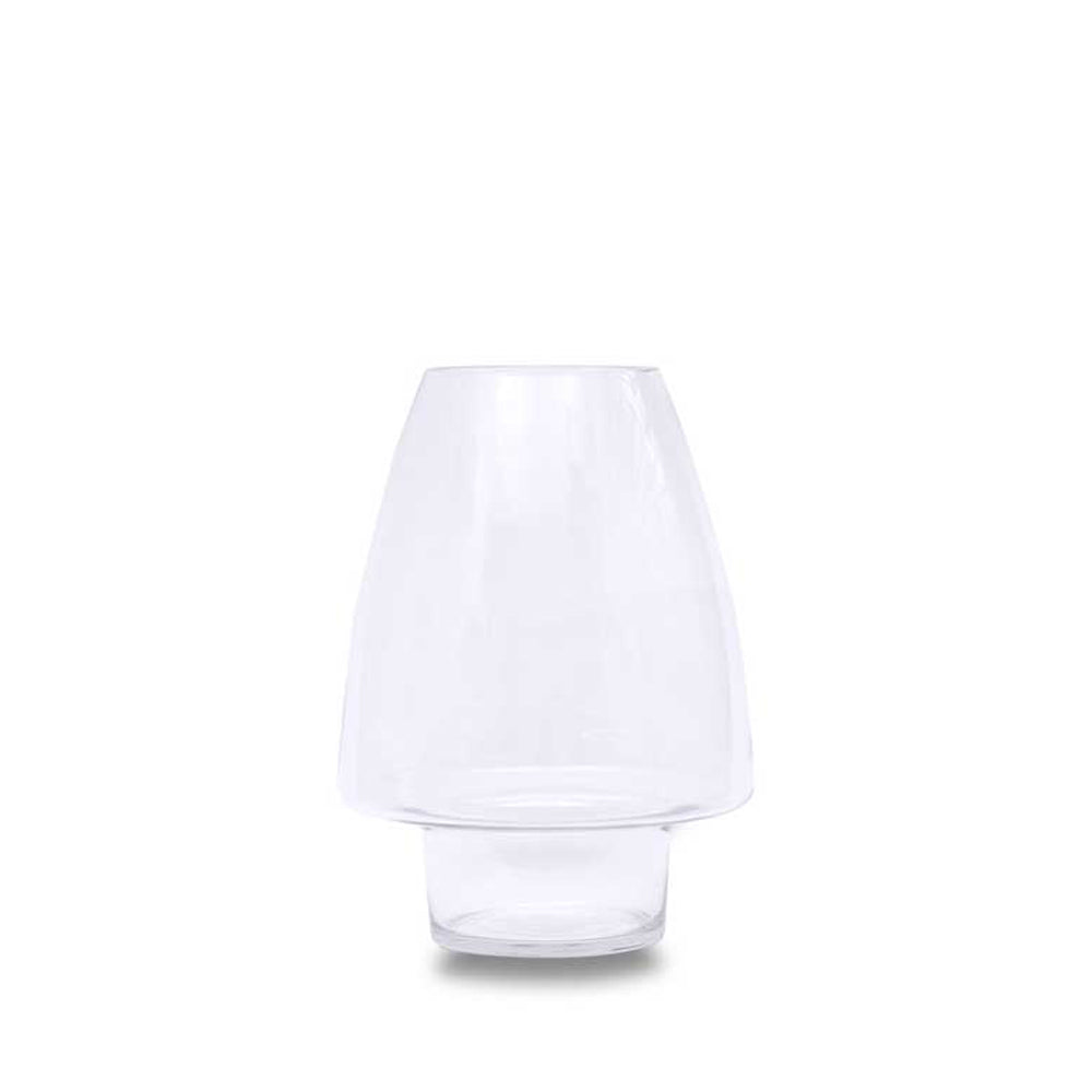 Vaso de Vidro Clear Pole - 25x25cm
