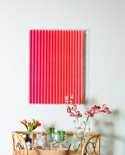 Quadro Decorativo Colors Caliandra - 60X60cm