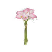Ramalhete Copo de Leite Rosa - 35cm