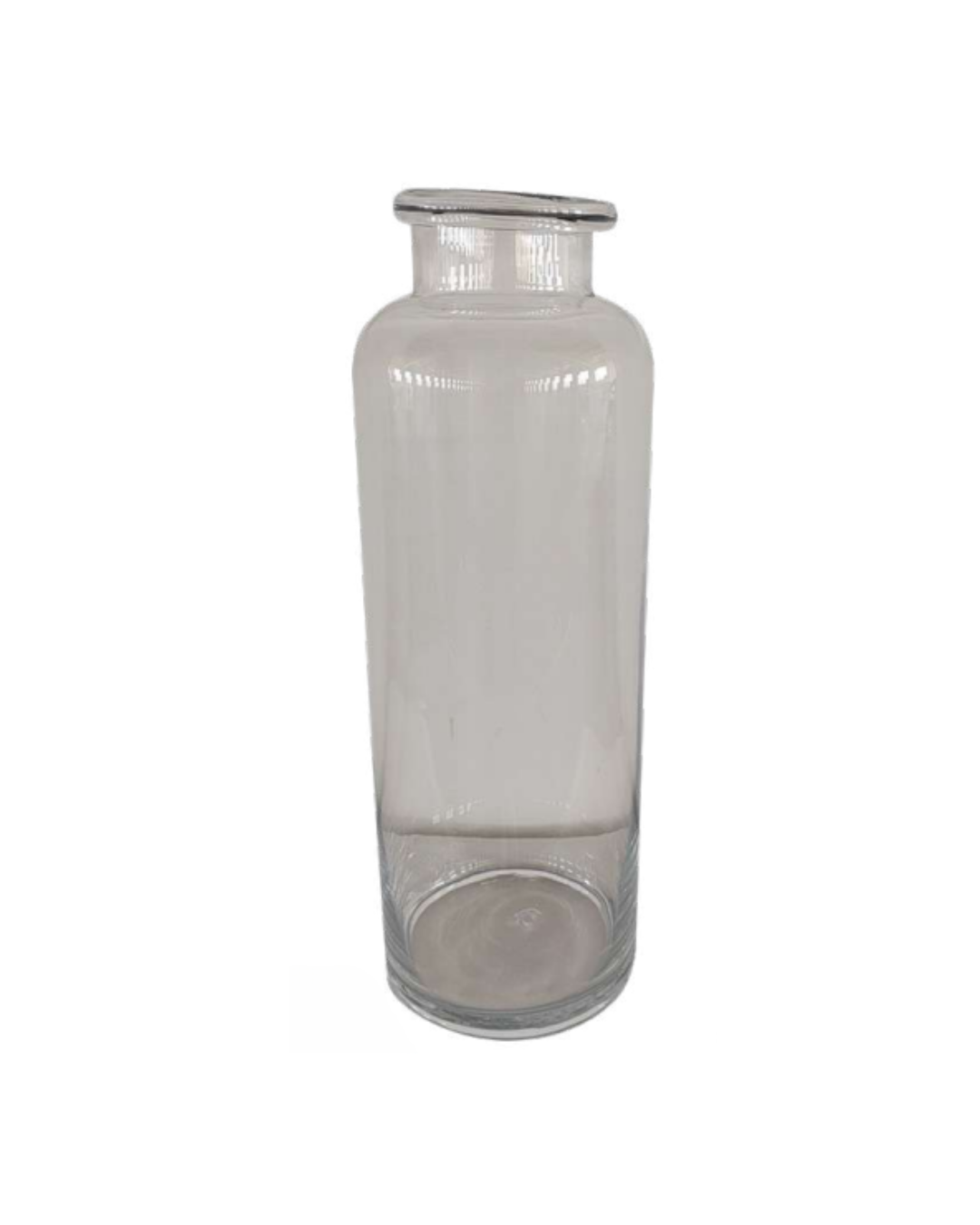 Vaso de Vidro Translúcido -  19x55cm