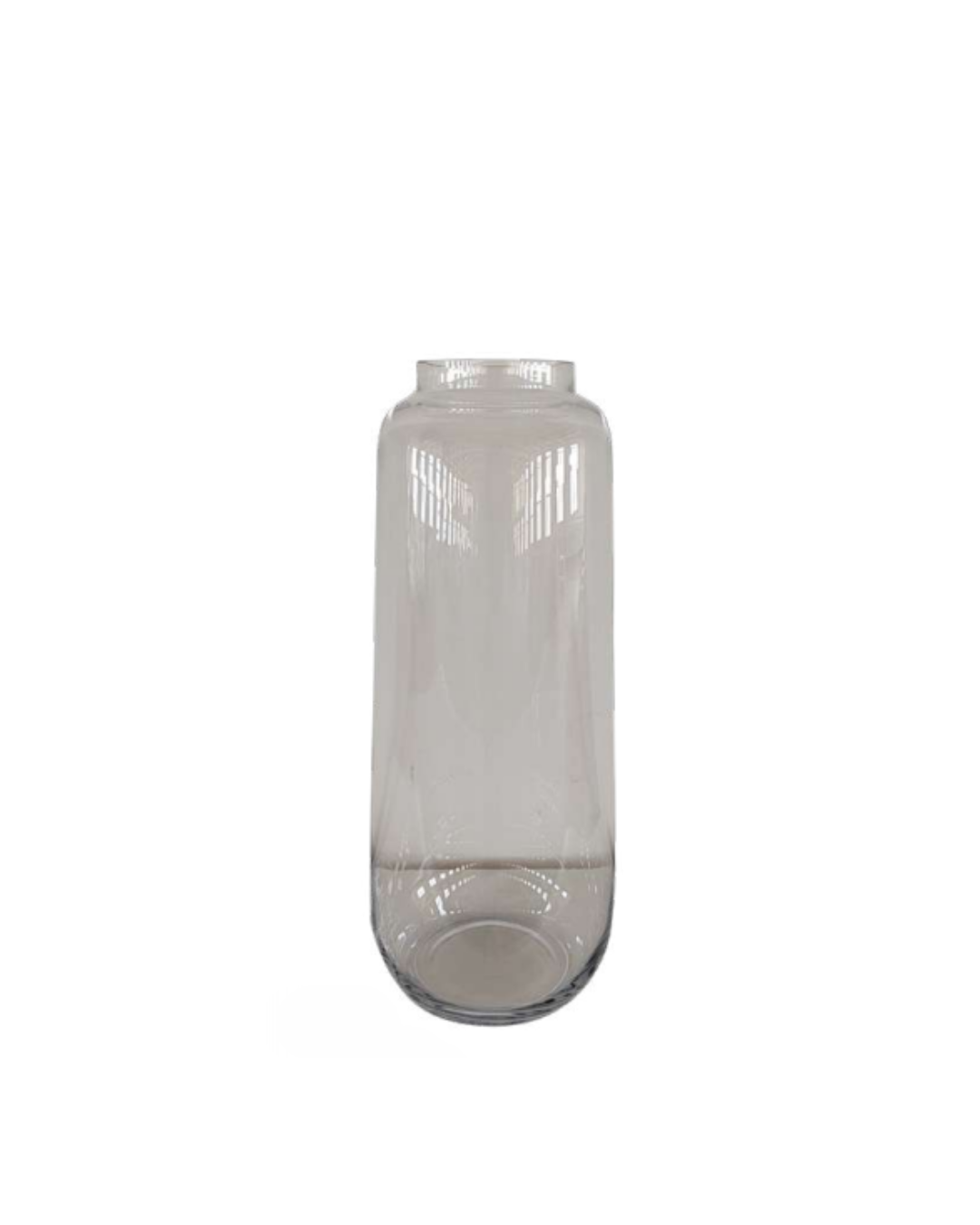 Vaso de Vidro Translúcido - 16,6x40cm