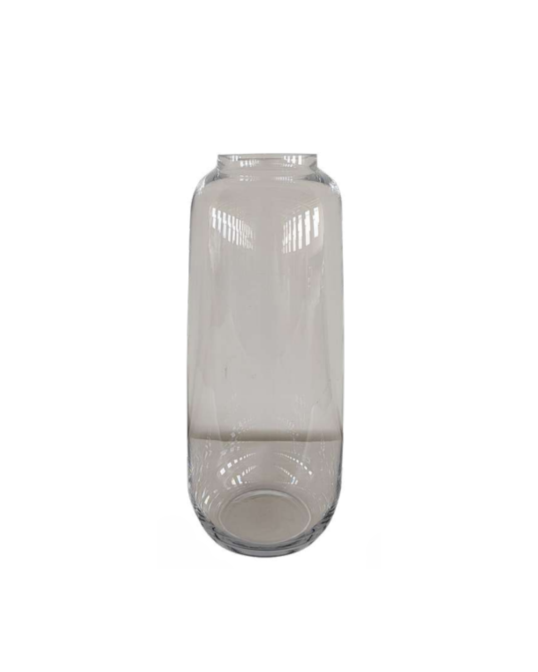 Vaso de Vidro Translúcido - 20,4x50cm