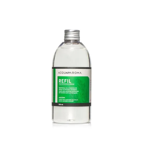 Refil Óleo Difusor de Aromas Acqua Aroma - Alecrim 500ml