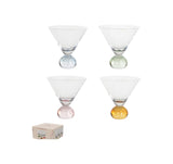 Taças Champagne Esfera Vibrance (4 peças) – 16x6cm