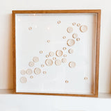 Quadro Bolhas Nude - 60x60