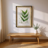 Quadro Mont Gravura Plantas - 57x78cm