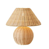 Abajur Rattan Jennie – Ø26,5 x A34 cm