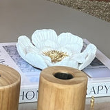 Flor Esculpida para Centro de Mesa