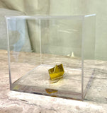 Caixa Barco Dourado G - 15cm