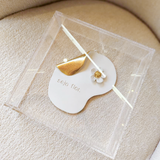 Caixa Acrílica c/ Relicário "Seja Flor" - 20x5cm