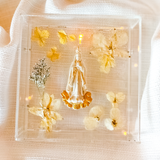 Caixa Acrílica de Bênção Oratório Nossa Senhora de Fátima I - 16x16 cm