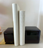 Porta Livro em Metal com Bloco Duplo – 9,5x9,5x9,5cm