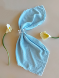 Guardanapo Azul Claro Crepe Duna - 40cm