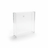 Caixa Acrílica Quadrada c/ Suporte - 20x20cm