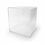 Caixa Acrílica Cubo c/ Gancho Interno - 20x20cm