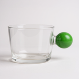 Xícara de Vidro Borossilicato com Alça Clear – 120 ml