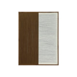 QUADRO CORDÃO CANVAS MARROM - 1,00X0,70MT