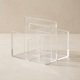 Galheteiro Acrílico Transparente - 21x19cm