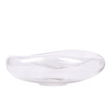 CENTRO DE MESA VIDRO TRANSPARENTE - 0,43X0,40CM