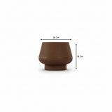 Vaso Cumbuca Argila PP Ecológico – 15 x 13 cm