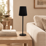 Luminária de Mesa Metal Preto - 28cm