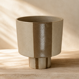 VASO CERÂMICA LENA LISTRADO