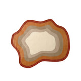 Tapete Orgânico Waves Mirage Aura Terracota - 1,95 × 2,50 m