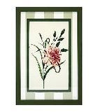 Quadro Redoute Listrado Verde - 47x60cm