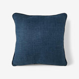 Almofada Chenille Áustria Marinho com Cordão - 55x55cm