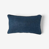 Almofada Chenille Áustria Marinho com Cordão - 35x58cm