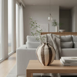 Vaso Decorativo Listrado P – 20,5 x 18 x 17 cm