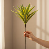 Dracena Verde/Amarela Toque real - 90cm