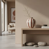 Vaso Decorativo Listrado G – 37,5 x 33 x 30 cm