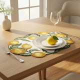 Lugar Americano em Tecido Limone - 33 × 48 cm
