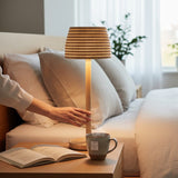 Luminária de Bambu Canelada