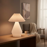 Luminária de Mesa em Metal (Cinza) - 16,5 × 21,5 cm