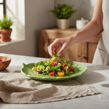 Conjunto Prato Raso Folha Couve (6 Pratos) - 29cm