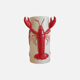 Vaso Decorativo Lagosta - 23 × 22 × 32 cm
