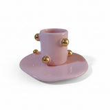 Caneca Circle Gold Rosa