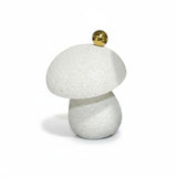 Escultura Cogumelo c/ Bola Dourada P