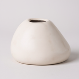 Adorno em Cerâmica (Vaso) Branco – 9,5x15,5cm