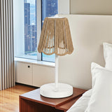 Luminária de Mesa LED Natural Off-White - 30x13cm