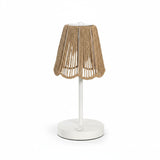 Luminária de Mesa LED Natural Off-White - 30x13cm