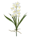 Haste Orquídea Dendrobium Branca – 50 cm
