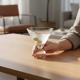 Taça Coquetel Esfera Vibrance Azul – 11x10,8cm