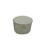 Cesta de Palha Branca - G
