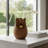 Vaso Decorativo Mocha Mousse Bola – 14 x 20 cm