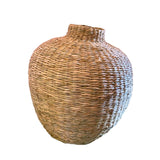 Vaso em Fibra Natural Indonesia - 40 x 18 cm